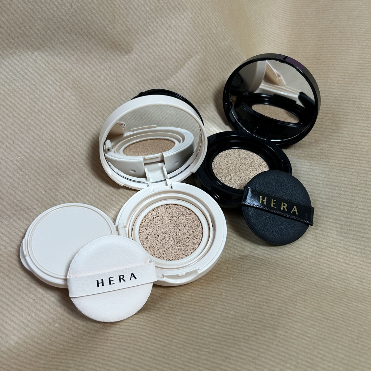 ブラック クッション/HERA/クッションファンデーションを使ったクチコミ（1枚目）