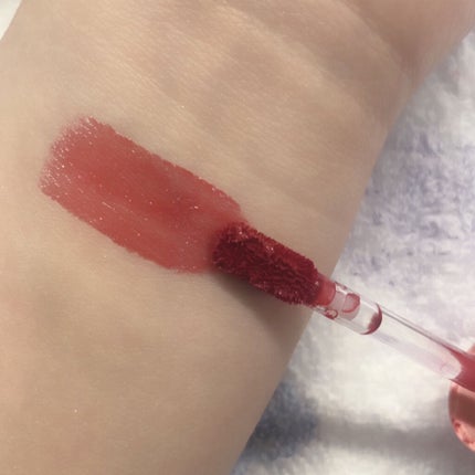 アピュー ジューシーパン スパークリングティント/A’pieu/口紅を使ったクチコミ(3枚目)