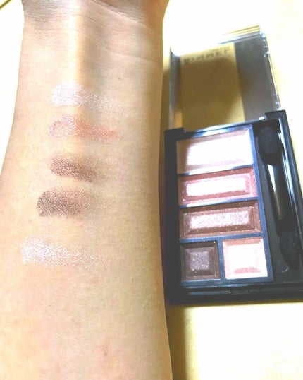 ショコラスウィート アイズ/リンメル ロンドン/アイシャドウパレットを使ったクチコミ(2枚目)