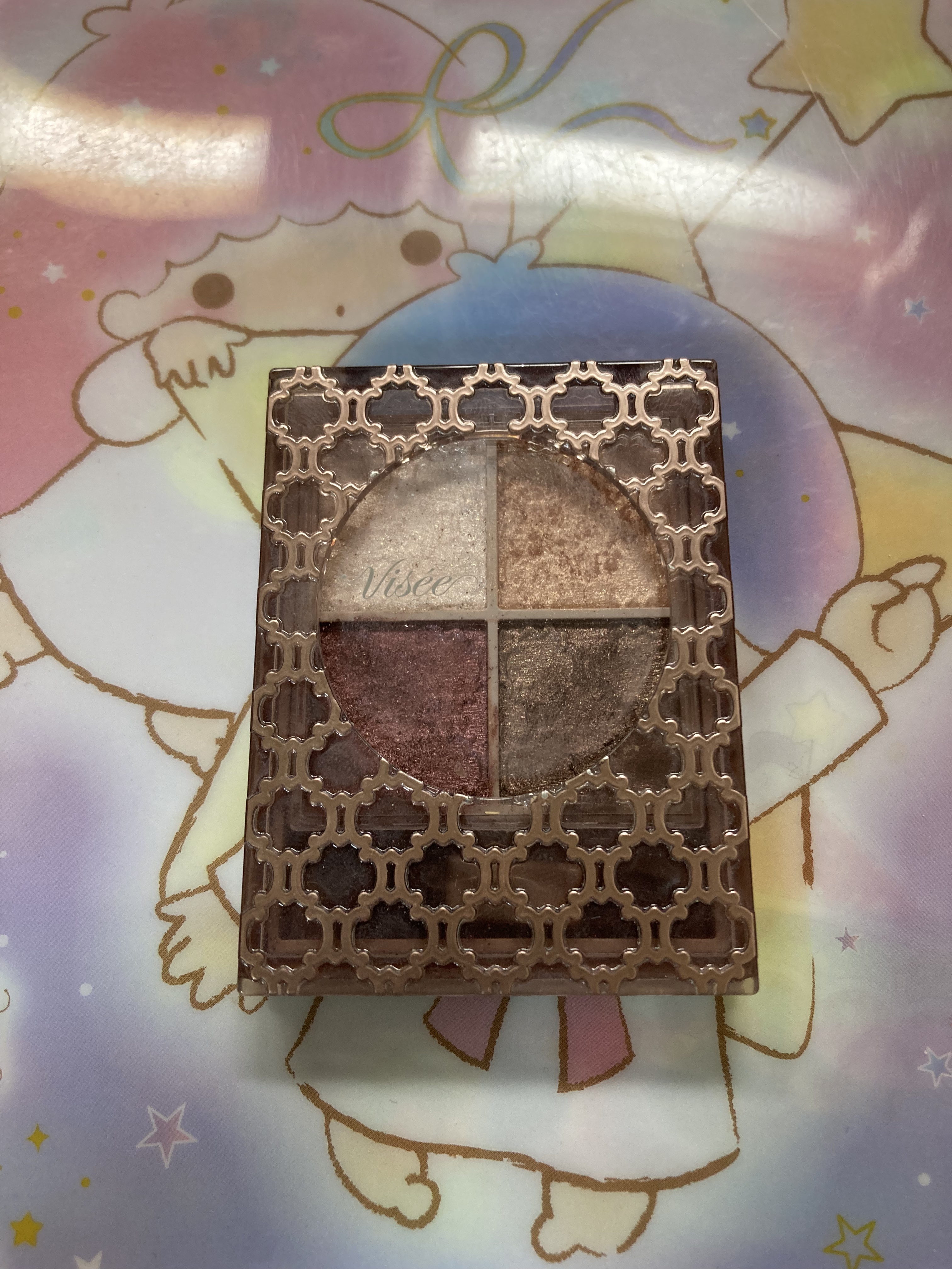 グロッシーリッチ アイズ N PK-3 バーガンディ系/Visée/アイシャドウパレットを使ったクチコミ（1枚目）