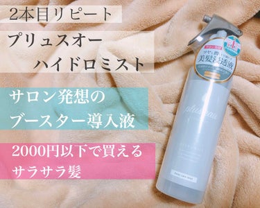 ハイドロミストN/plus eau/アウトバストリートメントを使ったクチコミ（1枚目）