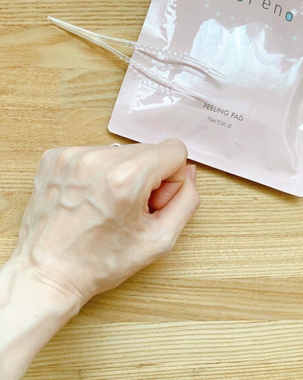 ピーリングパッド ポアノ/ウツクシア/トナーパッドを使ったクチコミ(3枚目)