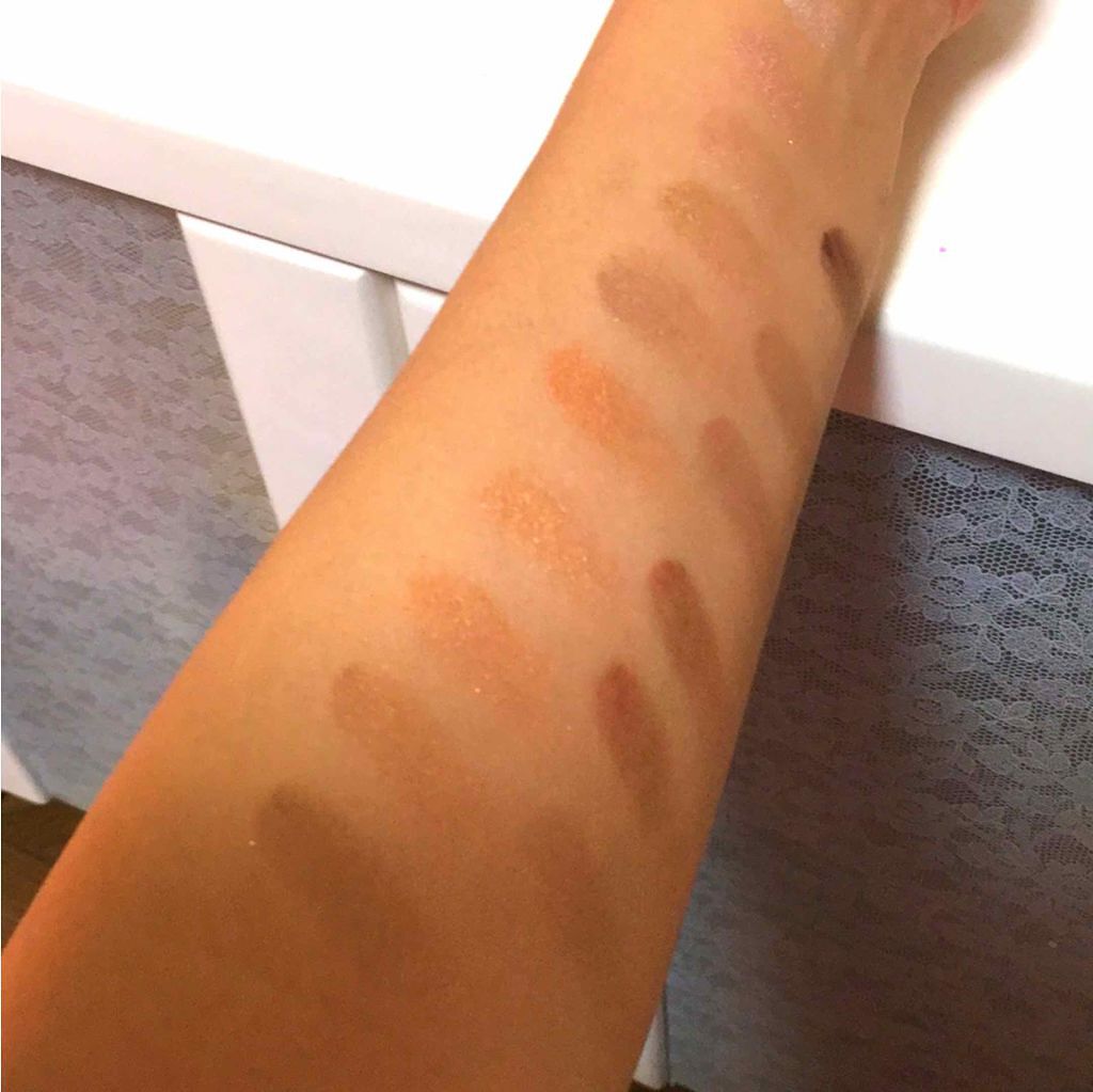 アイラブチョコレート/MAKEUP REVOLUTION/アイシャドウパレットを使ったクチコミ(3枚目)