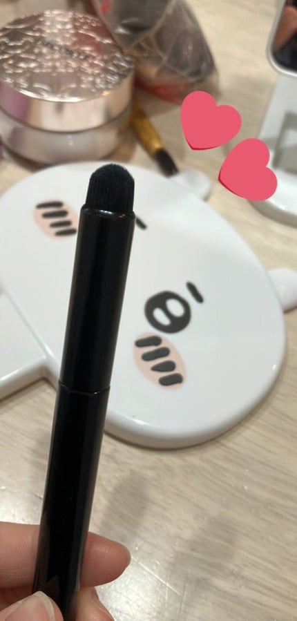 フィンガーマルチブラシ/DAISO/メイクブラシを使ったクチコミ(2枚目)