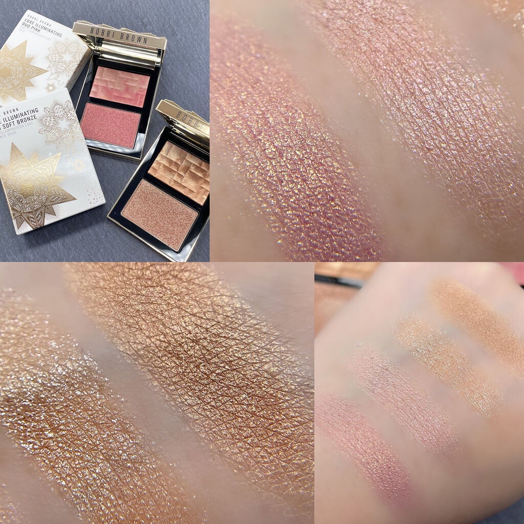 リュクス イルミネイティング デュオ/BOBBI BROWN/パウダーチークを使ったクチコミ(2枚目)