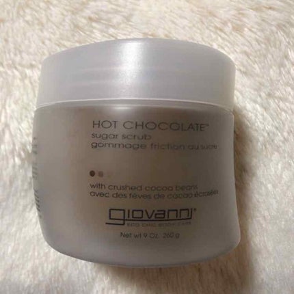 ジョヴァンニ シュガー ボディスクラブ ホットチョコレート/giovanni/ボディスクラブを使ったクチコミ(1枚目)