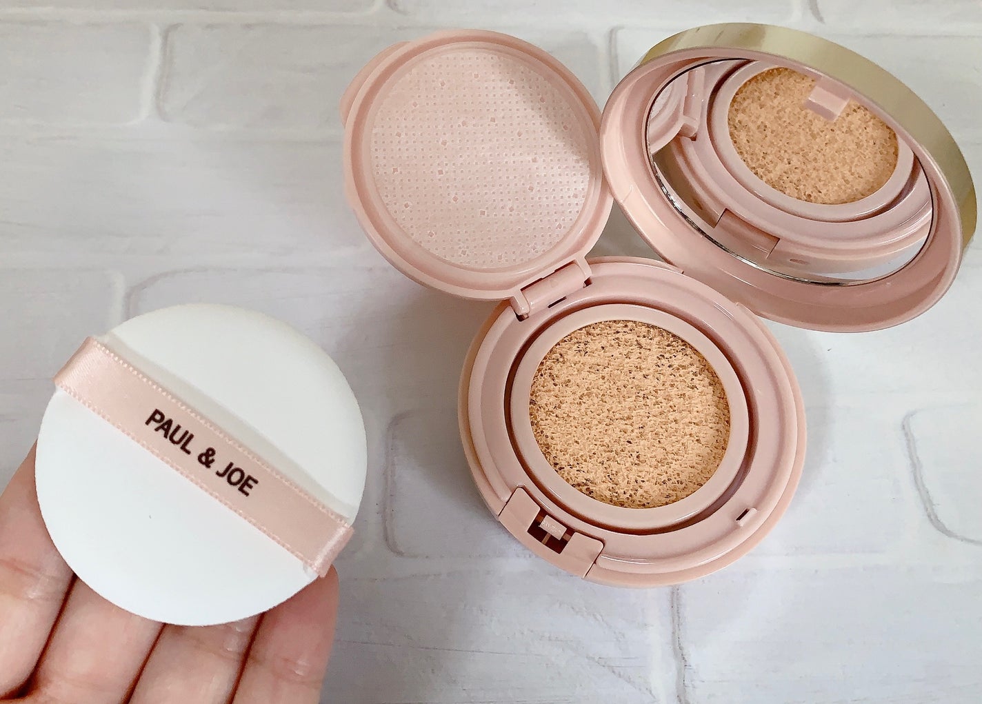 シースルー ヴェール コンパクト/PAUL & JOE BEAUTE/ファンデーションを使ったクチコミ(4枚目)