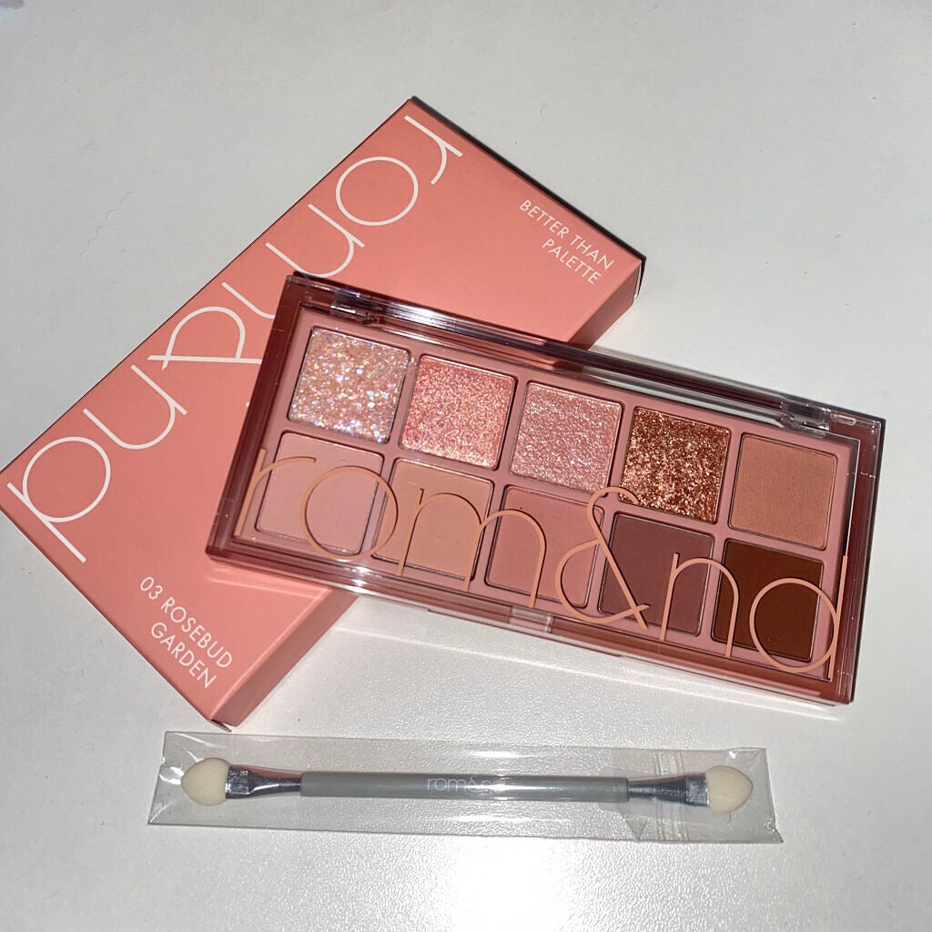 ベターザンパレット/rom&nd/アイシャドウパレットを使ったクチコミ(2枚目)