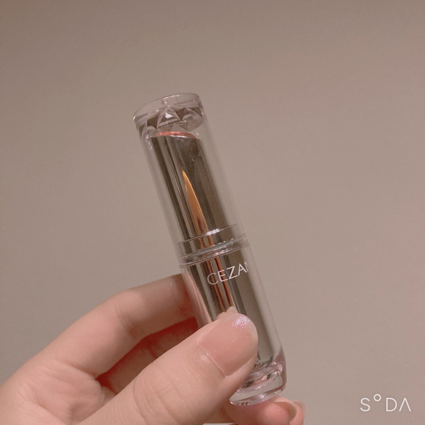 ラスティンググロスリップ/CEZANNE/口紅を使ったクチコミ(2枚目)