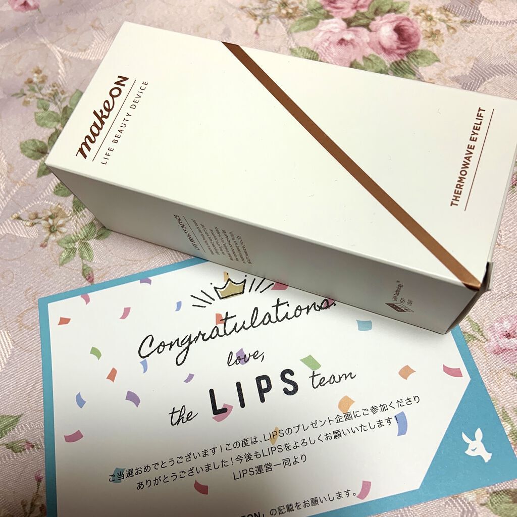 サーモウェイブアイリフト/Makeon/美顔器・マッサージを使ったクチコミ（2枚目）