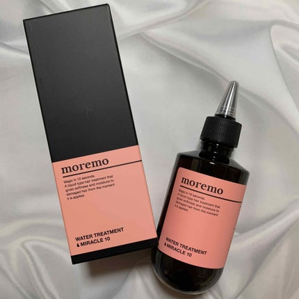 ウォータートリートメントミラクル10/moremo/洗い流すヘアトリートメントを使ったクチコミ(1枚目)