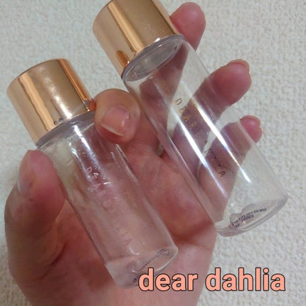 DEAR DAHLIA スキン コンディショニング リップ & アイ リムーバーのクチコミ「 #DEAR DAHLIA
使い切.....」(1枚目)