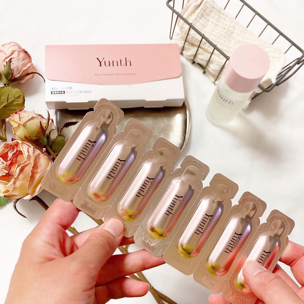 ナノバブル美白化粧水/Yunth/化粧水を使ったクチコミ（3枚目）