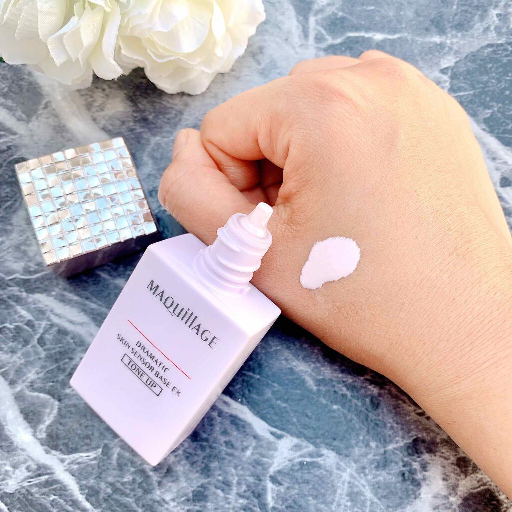 ドラマティックスキンセンサーベース EX/マキアージュ/化粧下地を使ったクチコミ(2枚目)