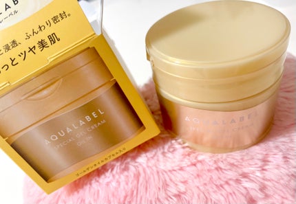 スペシャルジェルクリーム EX (オイルイン)/アクアレーベル/オールインワン化粧品を使ったクチコミ(4枚目)