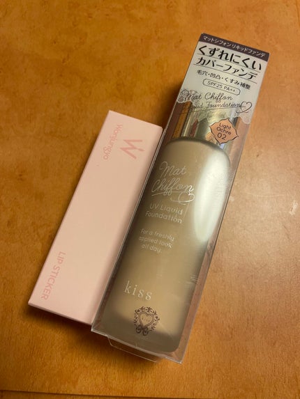 マットシフォン UVリキッドファンデ/KiSS/リキッドファンデーションを使ったクチコミ(1枚目)