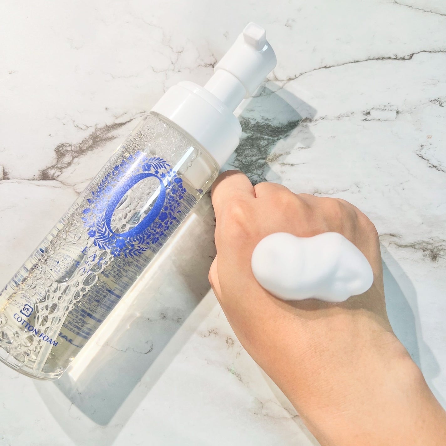 オーデュオー コットンフォーム プレミアムモイスト/オーデュオー/洗顔フォームを使ったクチコミ(2枚目)