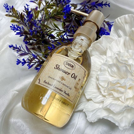 シャワーオイル パチュリ・ラベンダー・バニラ/SABON/ボディソープを使ったクチコミ(6枚目)