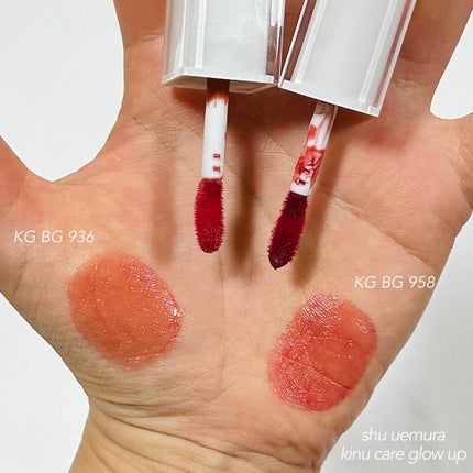 キヌケアグローアップ/shu uemura/口紅を使ったクチコミ(2枚目)