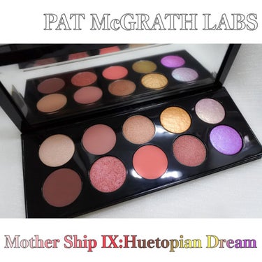 ▶︎PAT McGRATH LABS
Mother Ship IX: Huetopian Dream Palette

これは母艦の中でもかなり普段使いしやすい奴なんじゃない⁉️みんな好きなやつじゃない