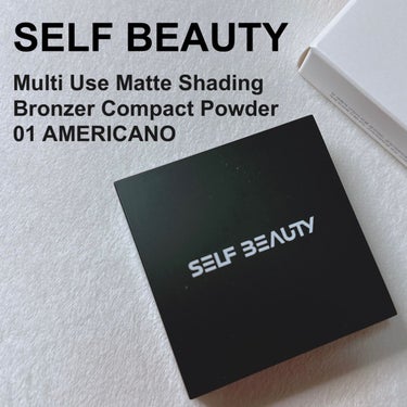 Multi Use Matte Shading Bronzer Compact Powder/SELF BEAUTY/シェーディングを使ったクチコミ（1枚目）