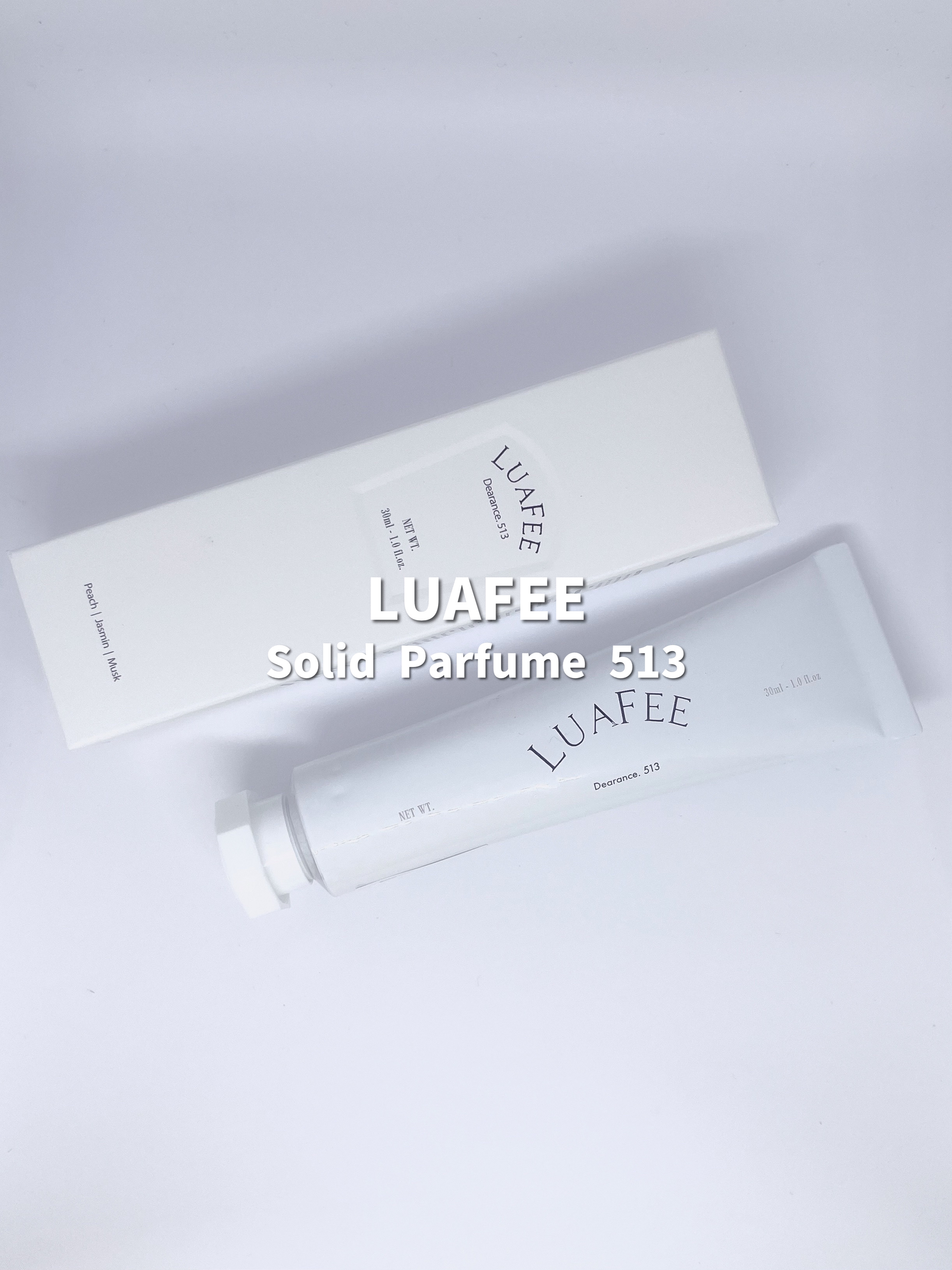 ソリッド パフューム ホワイトアプリコット/LUAFEE/練り香水を使ったクチコミ（1枚目）