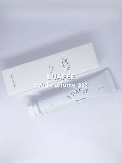 ソリッド パフューム ホワイトアプリコット/LUAFEE/練り香水を使ったクチコミ(1枚目)