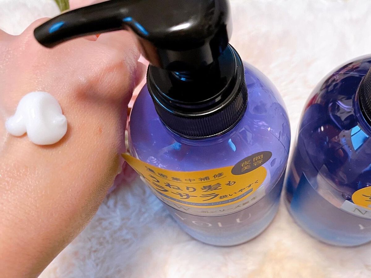 リラックスナイトリペア シャンプー/トリートメント/YOLU/市販シャンプーを使ったクチコミ(3枚目)