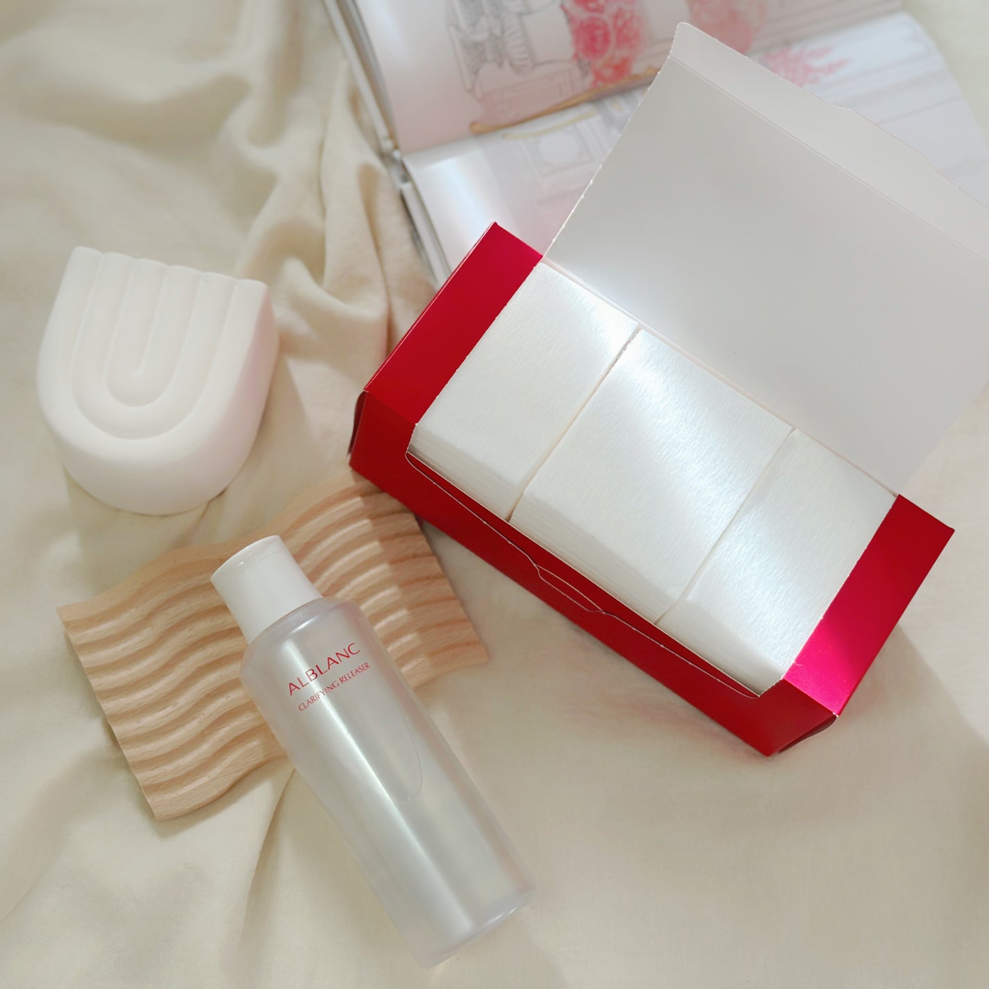 クラリファイイング リリーサー/ALBLANC/クレンジングウォーターを使ったクチコミ(2枚目)
