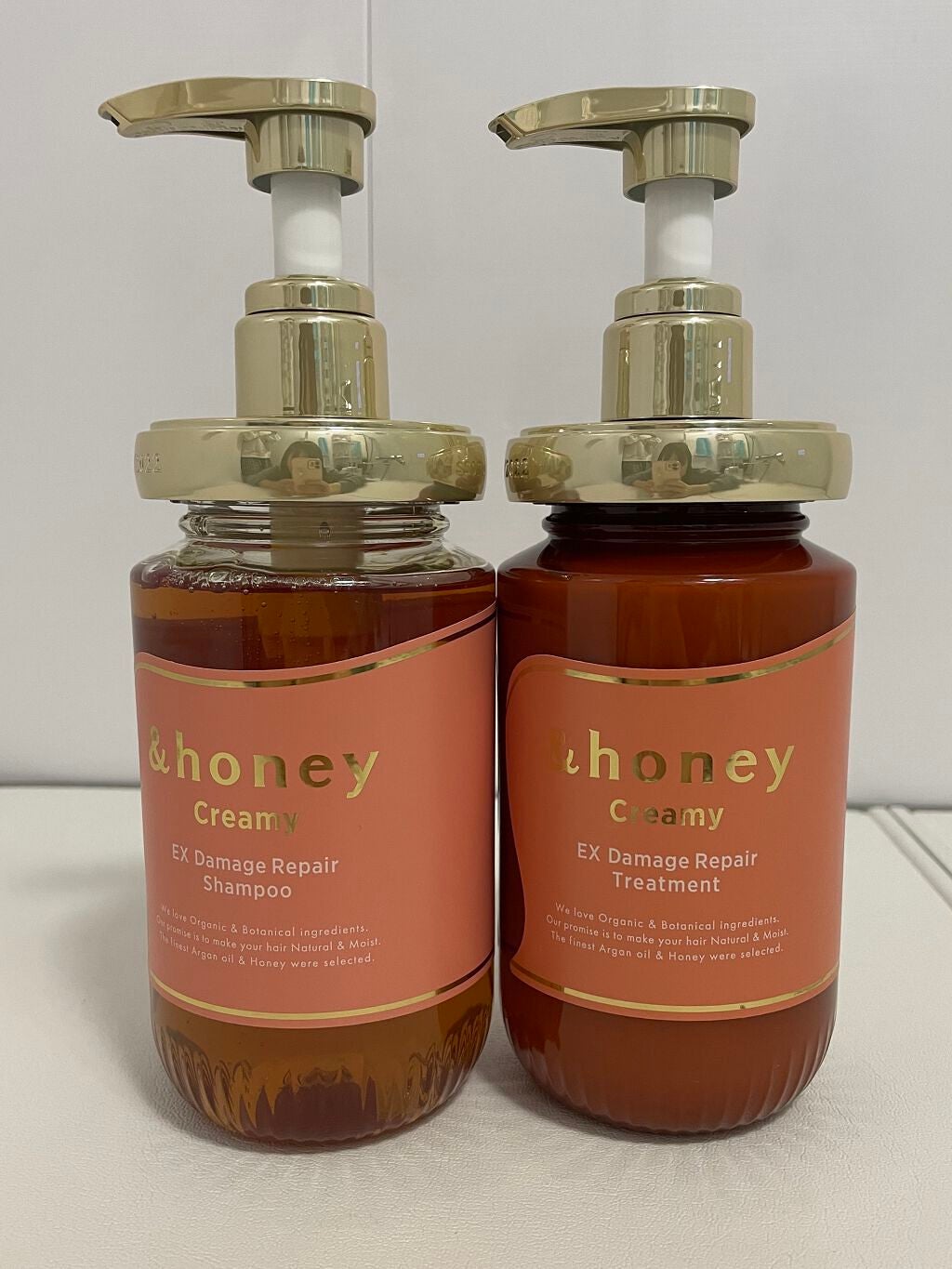 Creamy EXダメージリペアシャンプー1.0/ヘアトリートメント2.0/&honey/市販シャンプーを使ったクチコミ(1枚目)