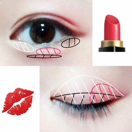 アイニュアンス No.32 ショコラアップル/キャンメイク/アイシャドウパレットを使ったクチコミ(3枚目)