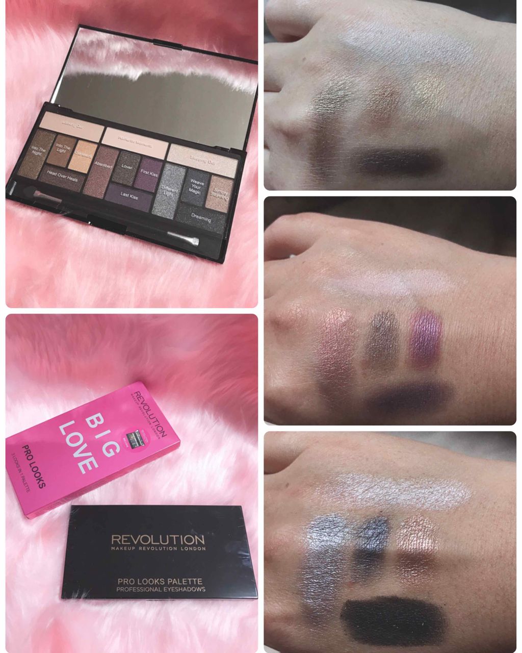 Pro Looks Eyeshadow Palette - Big Love/MAKEUP REVOLUTION/アイシャドウパレットを使ったクチコミ（1枚目）