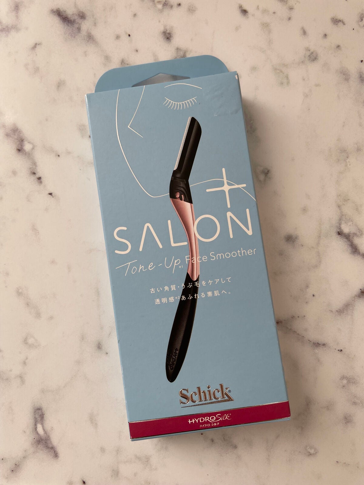 サロンプラス トーンアップ フェイススムーサー ホルダー(刃付き)/サロンプラス/シェーバーを使ったクチコミ(1枚目)