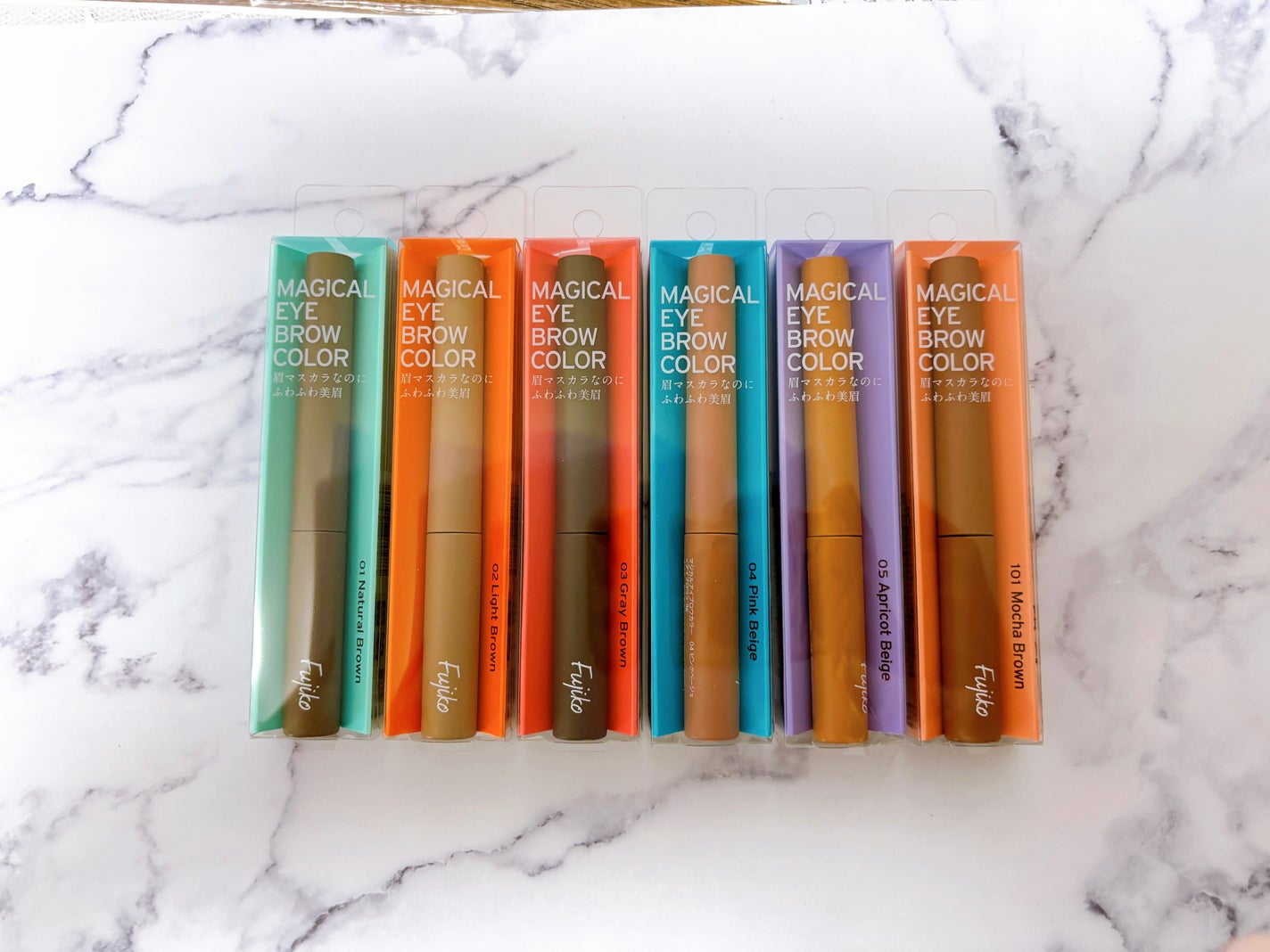 マジカルアイブロウカラー/Fujiko/眉マスカラを使ったクチコミ(6枚目)