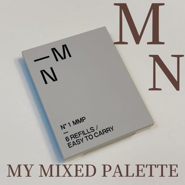MY MIXED PALETTE 4色カスタムパレット/MN/パウダーアイシャドウを使ったクチコミ（1枚目）