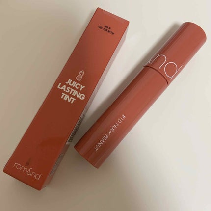 ジューシーラスティングティント/rom&nd/リップティントを使ったクチコミ(1枚目)
