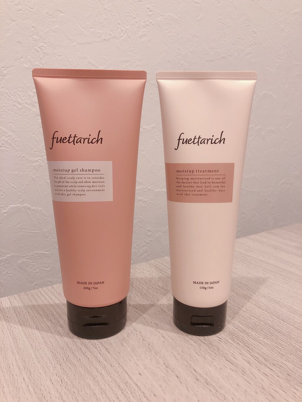 モイストアップ ジェル シャンプー/トリートメント/fuettarich (フエッタリッチ)/サロンシャンプーを使ったクチコミ(1枚目)