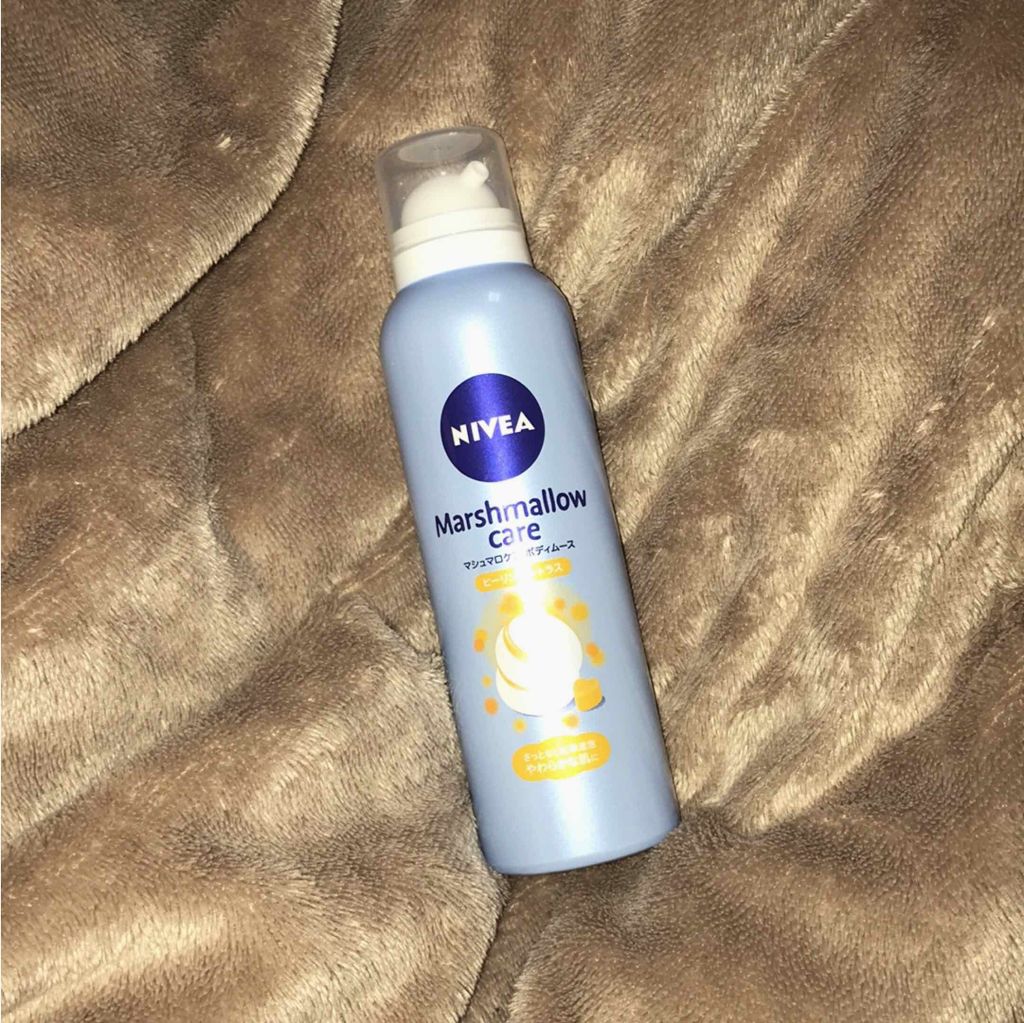 マシュマロケア ボディムース シルキーフラワー/ニベア/ボディローションを使ったクチコミ(1枚目)