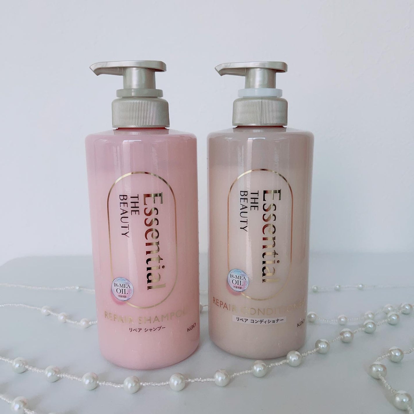 ザビューティ リペアシャンプー・コンディショナー/エッセンシャル/市販シャンプーを使ったクチコミ(1枚目)