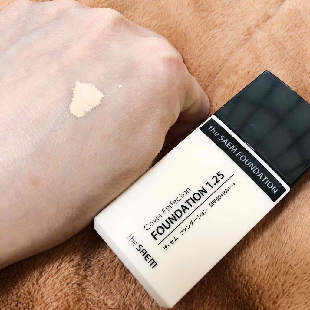 ザ・セム CPファンデーション/the SAEM/リキッドファンデーションを使ったクチコミ(2枚目)