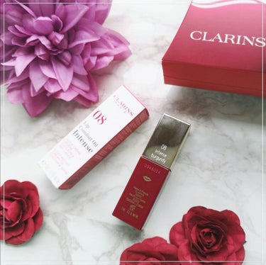 コンフォート リップオイル インテンス/CLARINS/リップグロスを使ったクチコミ（1枚目）