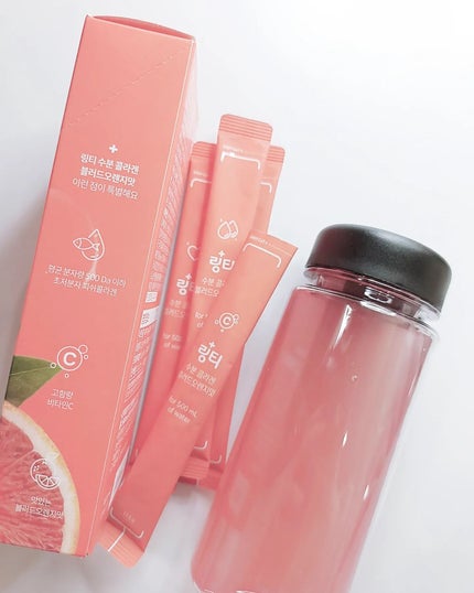 LINGTEA うるおい水分コラーゲン ブラッドオレンジ味/LINGTEA/美容サプリメントを使ったクチコミ(8枚目)