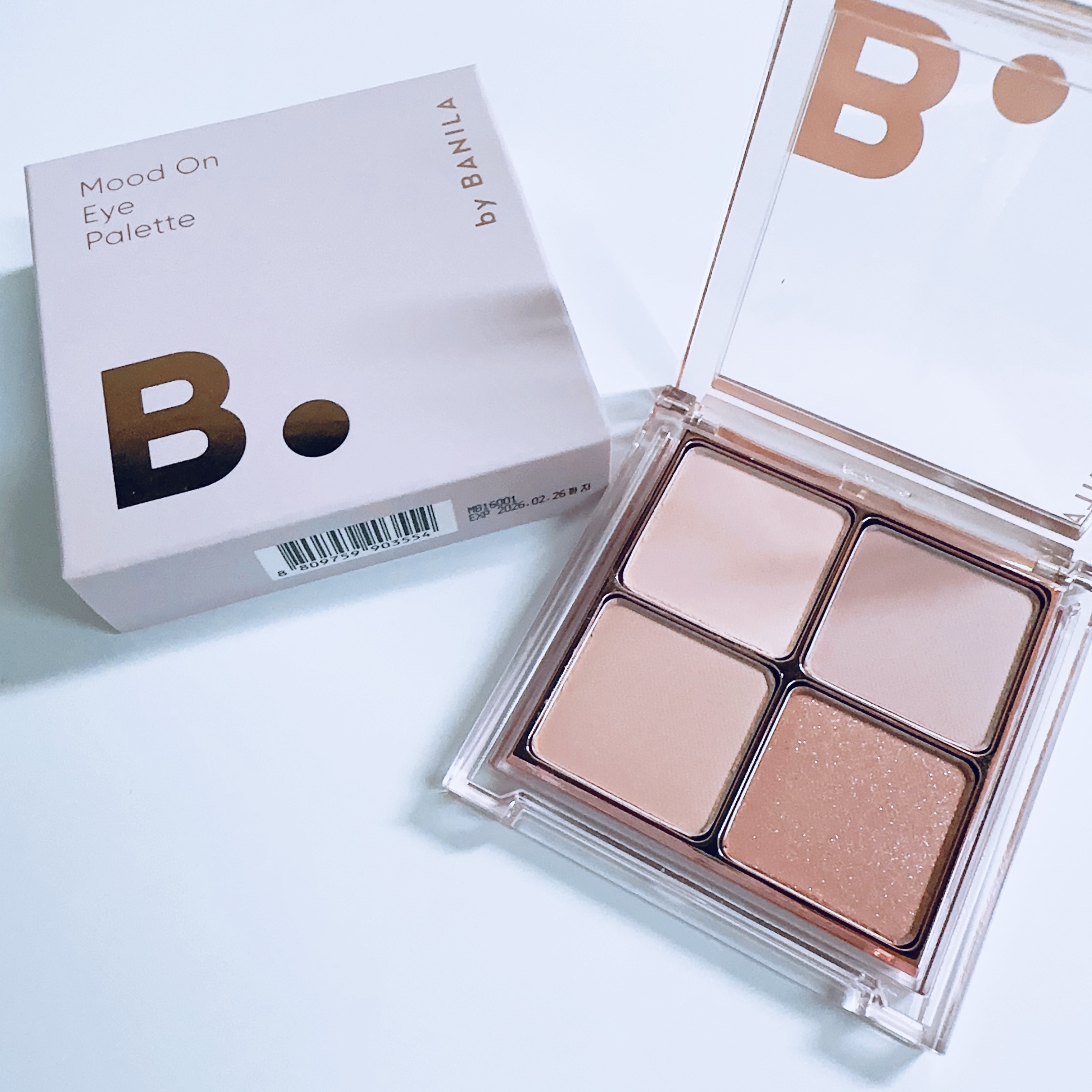 ムードオンアイパレット /BANILA CO/アイシャドウパレットを使ったクチコミ（3枚目）