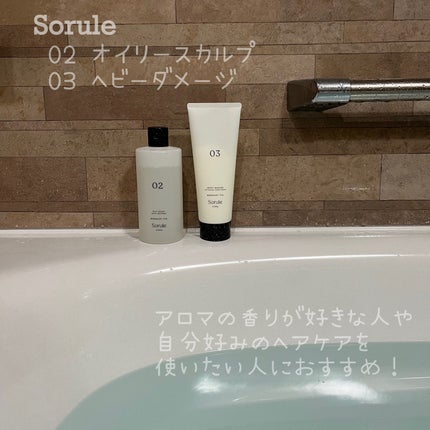 モイストソフナー 02オイリースカルプ/Sorule/市販シャンプーを使ったクチコミ(1枚目)