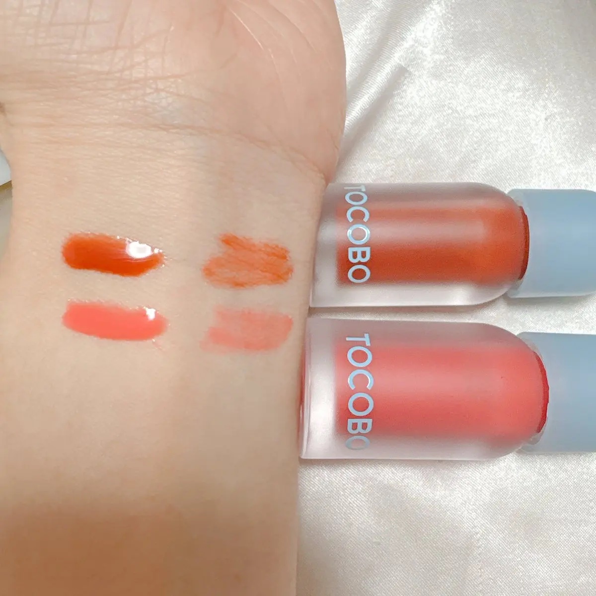 ビタグレーズドリップマスク/TOCOBO/リップマスクを使ったクチコミ（3枚目）