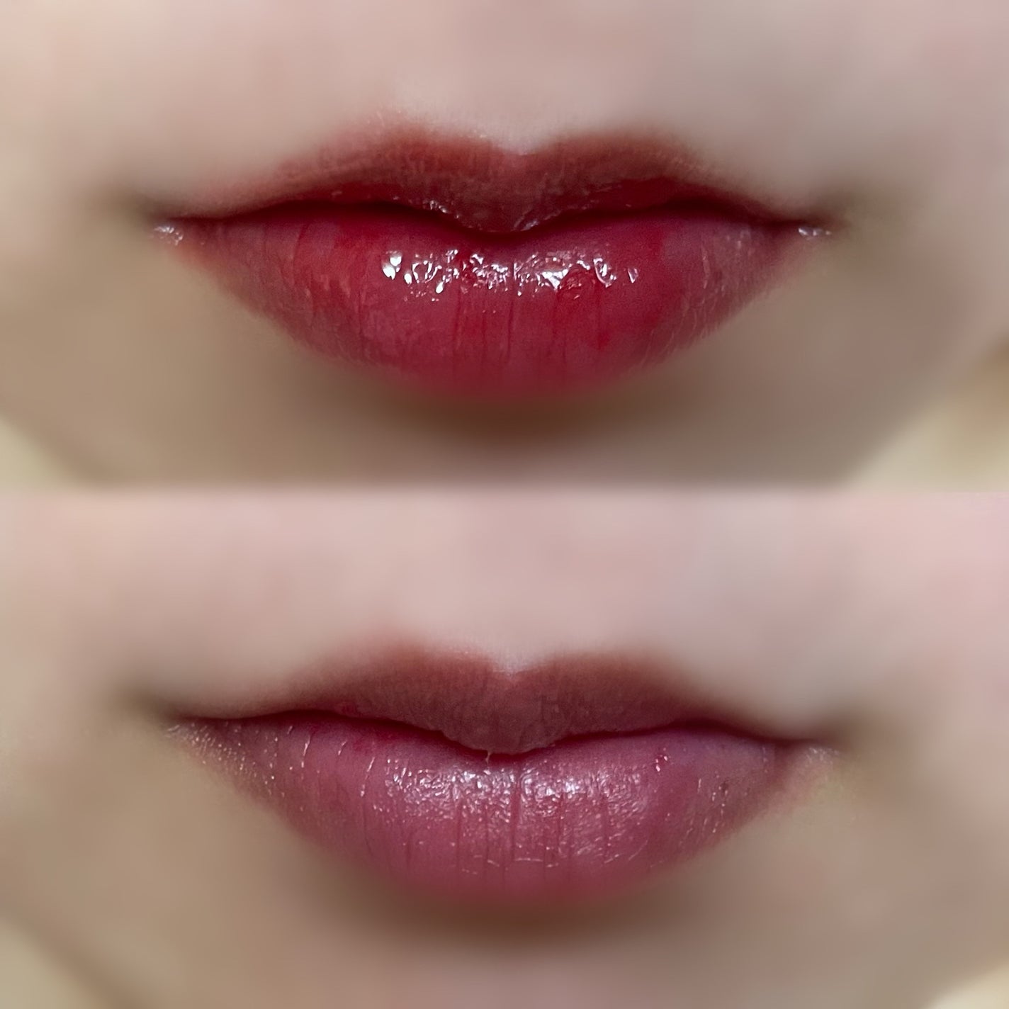 グラスティングメルティングバーム/rom&nd/リップバームを使ったクチコミ(3枚目)