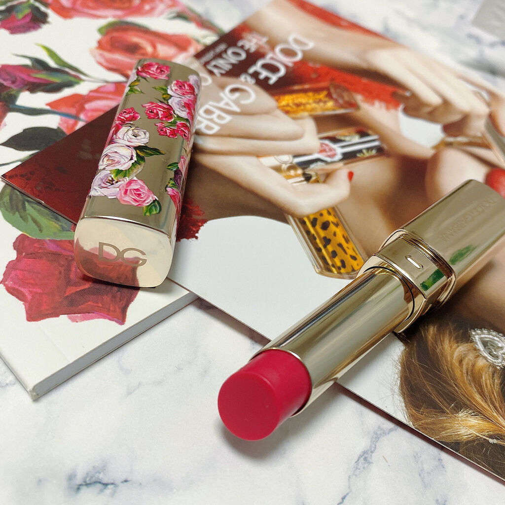 シアーリップス　ハイドレーティング　ティンティッドリップバーム/DOLCE&GABBANA BEAUTY/リップバームを使ったクチコミ（3枚目）