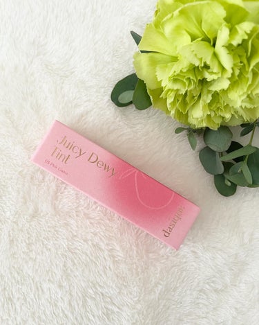 ☆
dasique
・
Juicy Dewy Tint
#03  Pink Guava
デイジーク
ジューシー　デューイ　ティント
#03 ピンクグァバ　🩷🩵

青みピンク🩷が可愛い🤗
・
・
・
#dasique  #デイジーク #lipの画像 その0