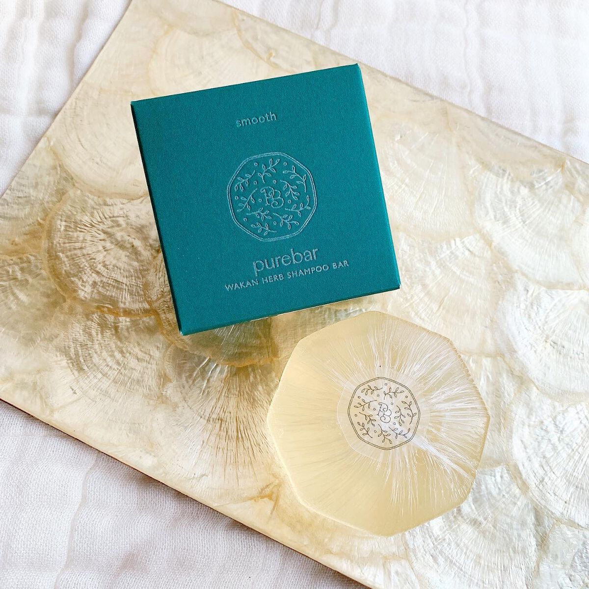 ピュアバー 和漢ハーブシャンプーバー スムース/purebar/市販シャンプーを使ったクチコミ（1枚目）