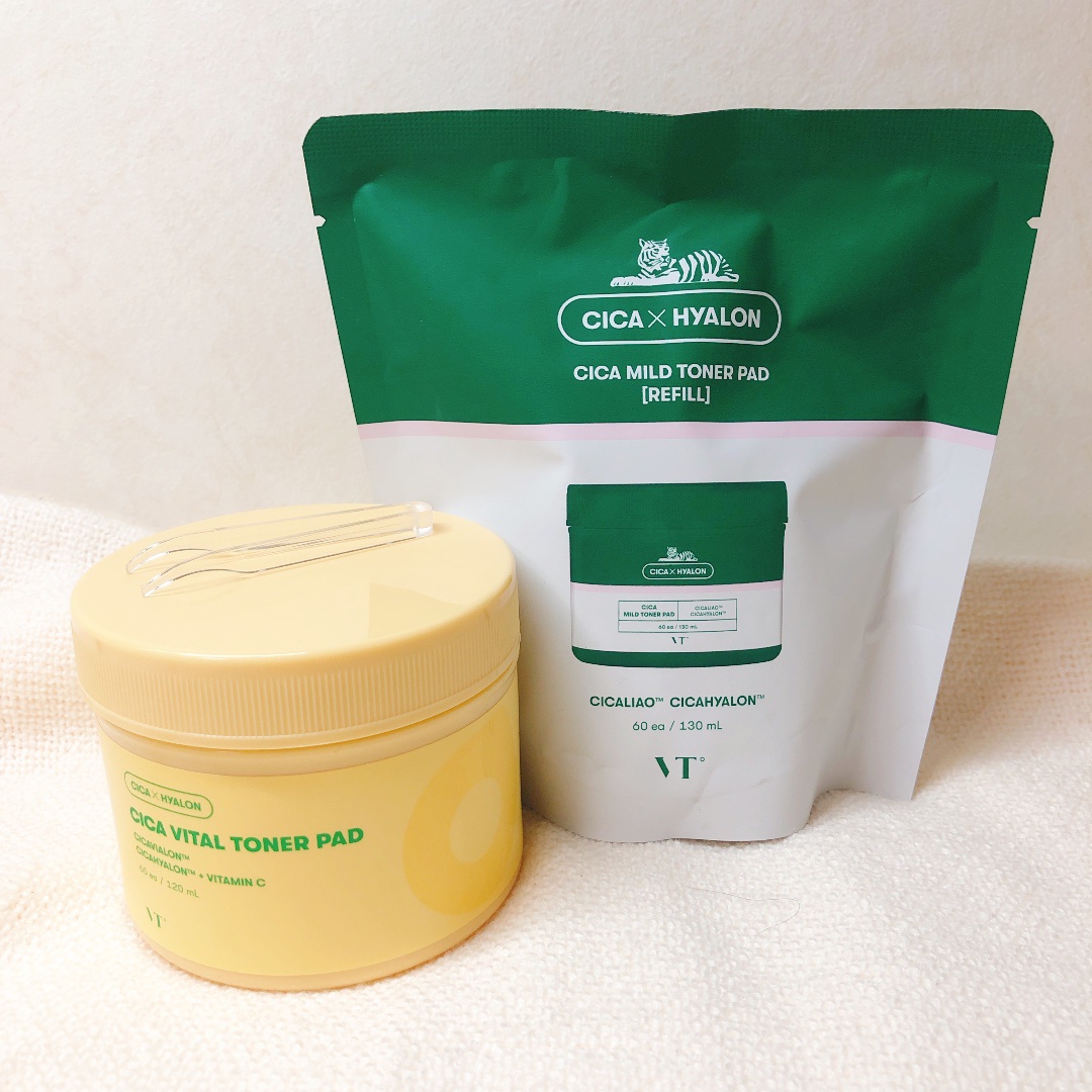 CICA マイルドトナーパッド/VT/トナーパッドを使ったクチコミ（1枚目）